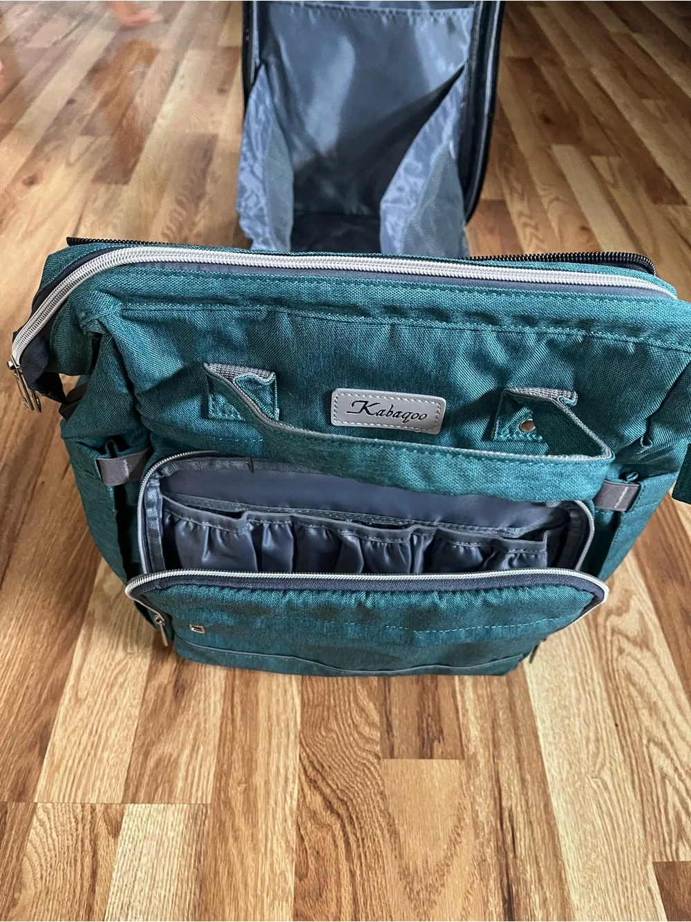 Kabaqoo Teal Baby Bag Backpack - Teal